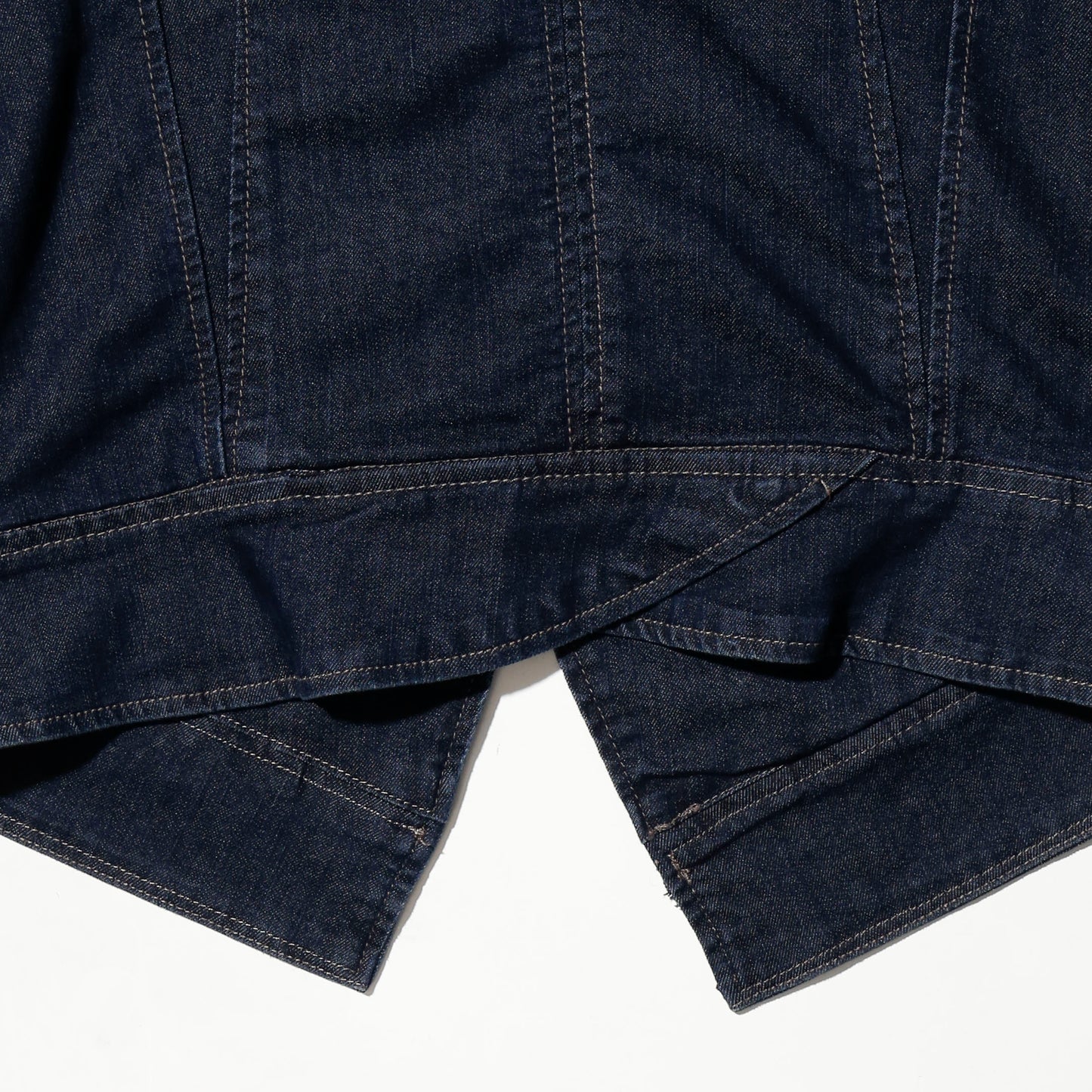 vintage denim officer h/s jacket