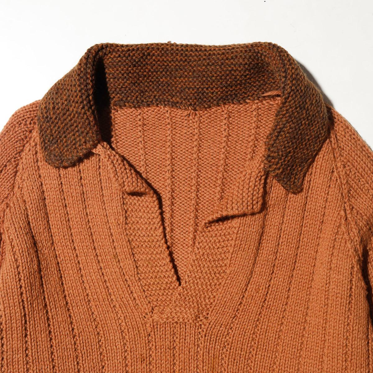 vintage chunky skipper handknit sweater