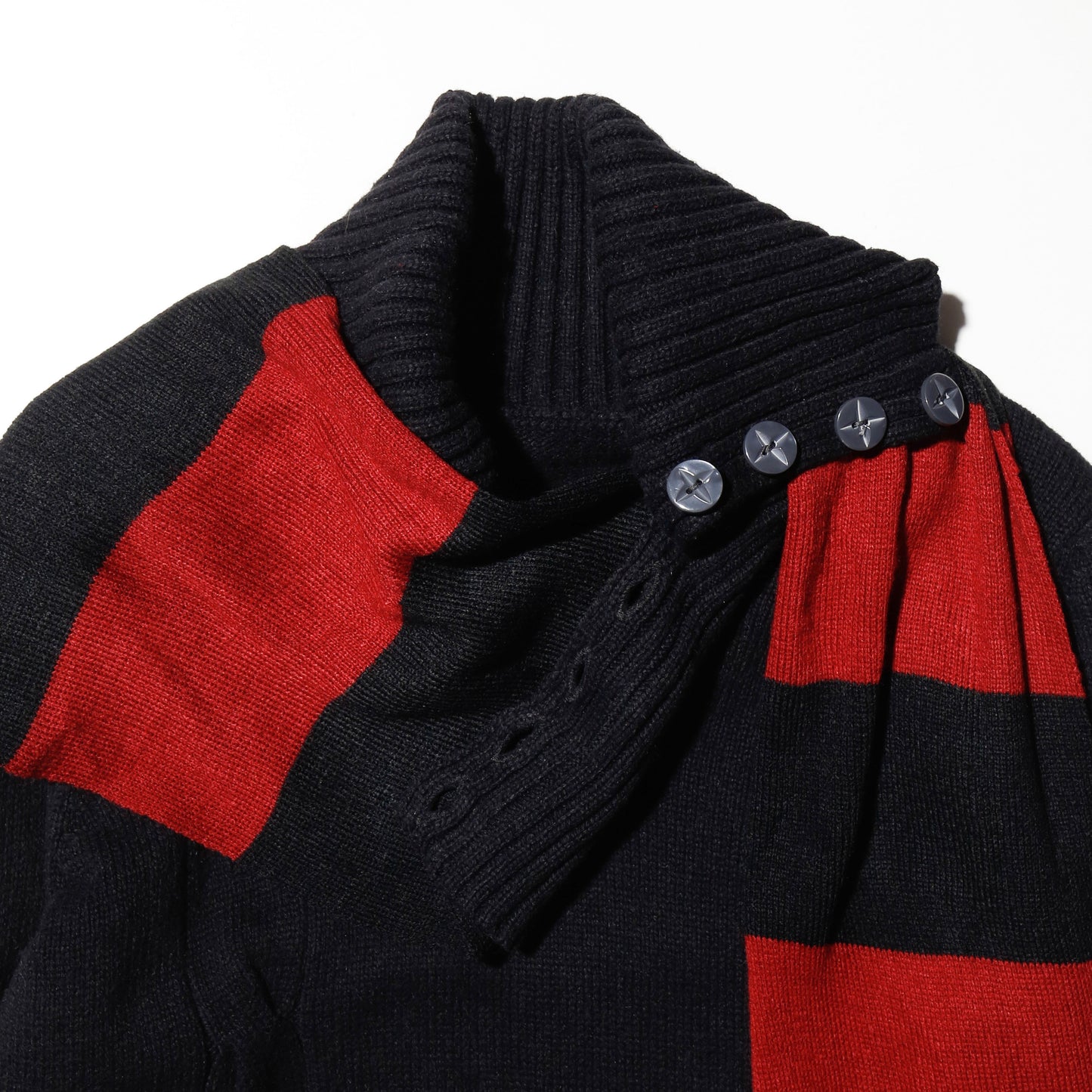 *one-off with muffler sweater