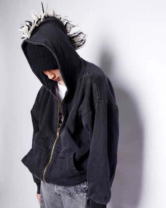 *one-off mohawk hoodie *with liner