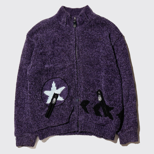 vintage one star knit jacket