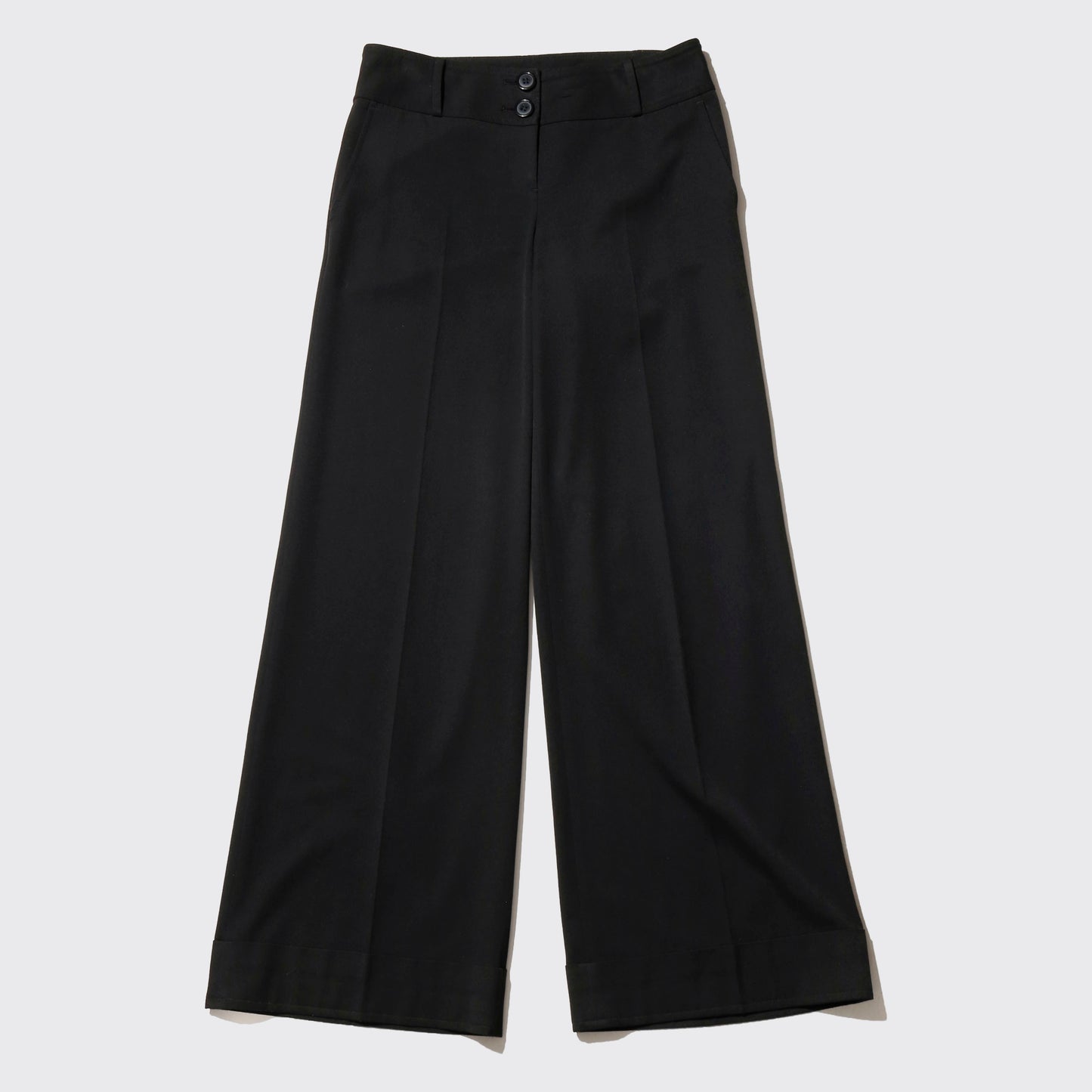vintage low rise wide slacks