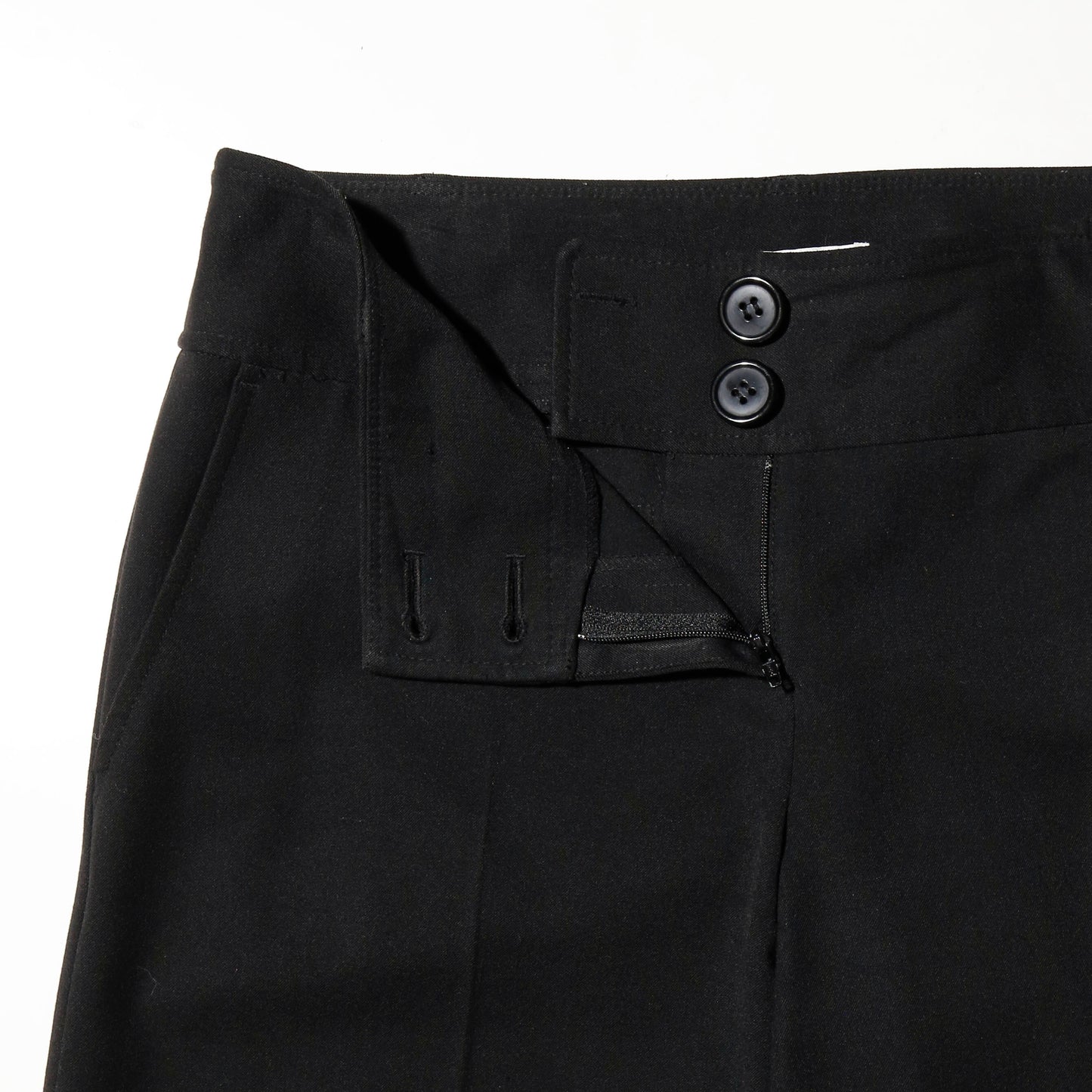 vintage low rise wide slacks