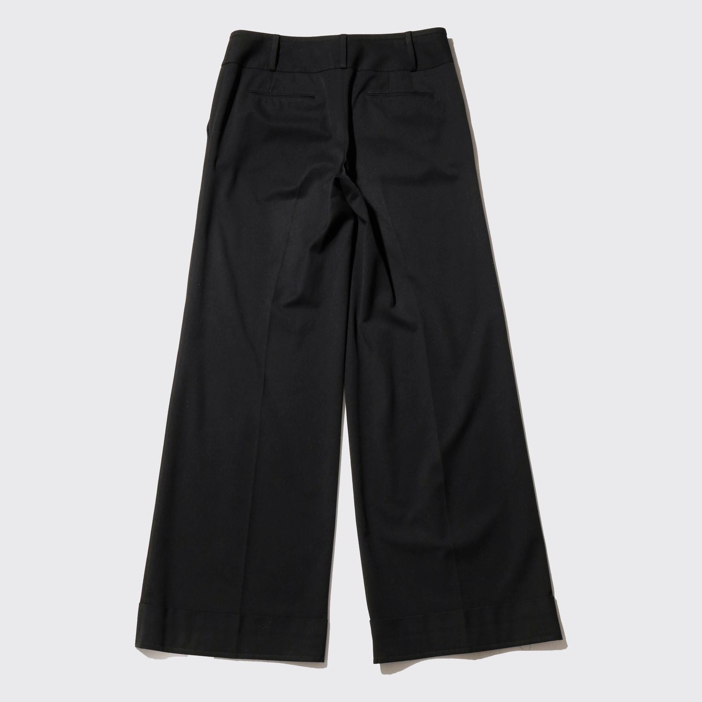vintage low rise wide slacks