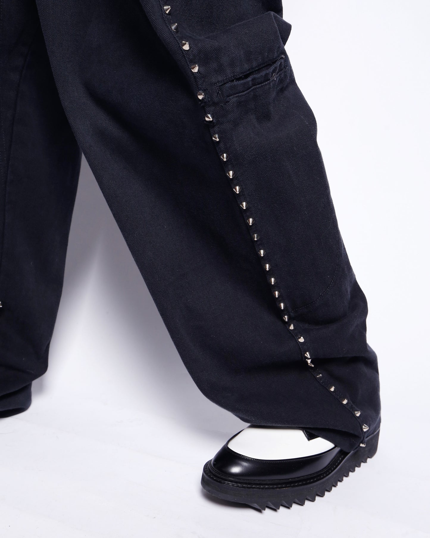 vintage Marithe + Francois Girbaud side studs baggy jeans