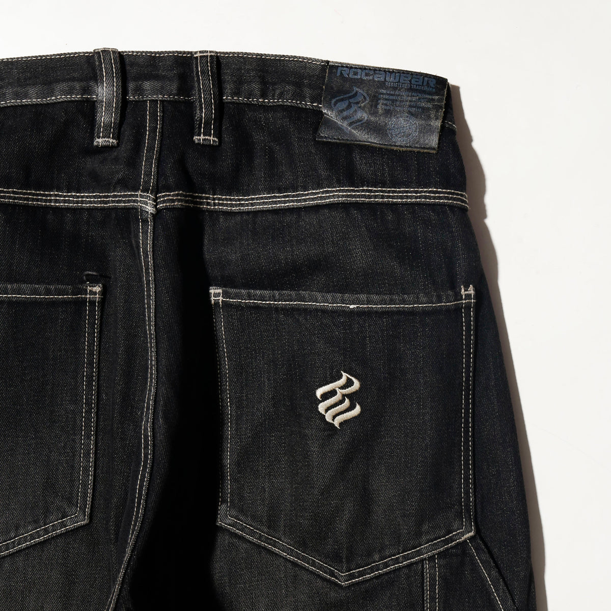 vintage rocawear faded carpenter jeans