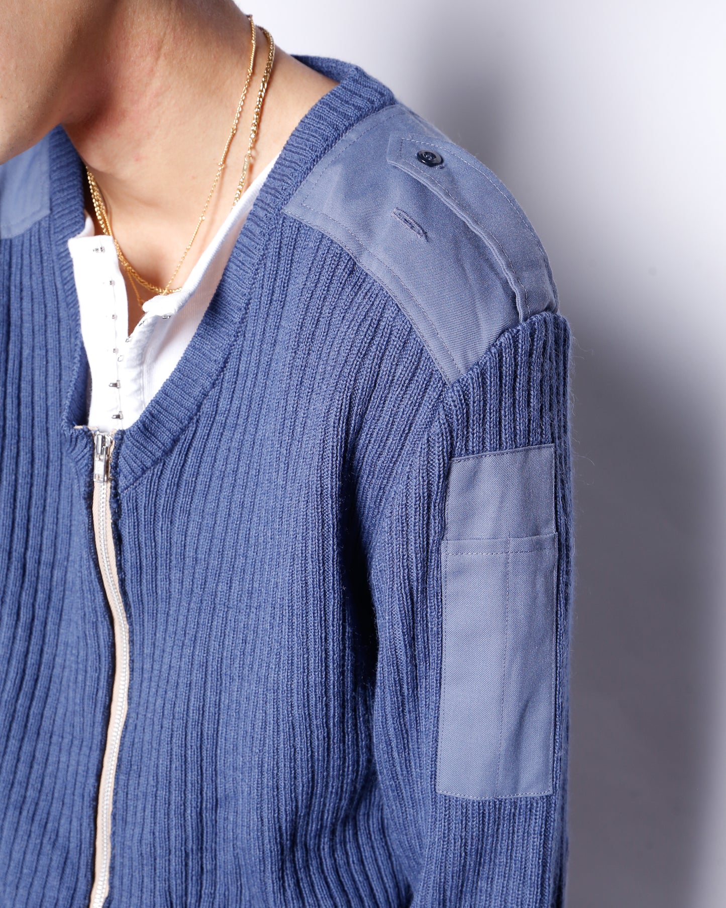 *one-off command zip cardigan