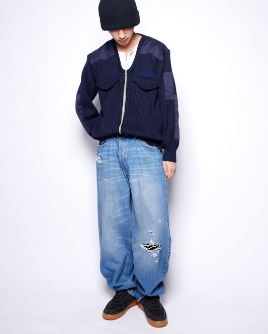 *one-off command zip cardigan