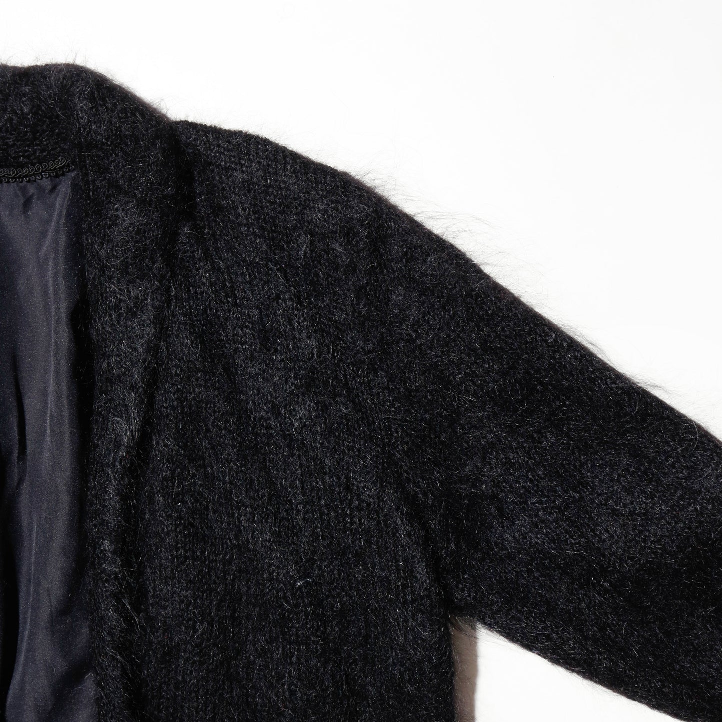 vintage loose mohair cardigan