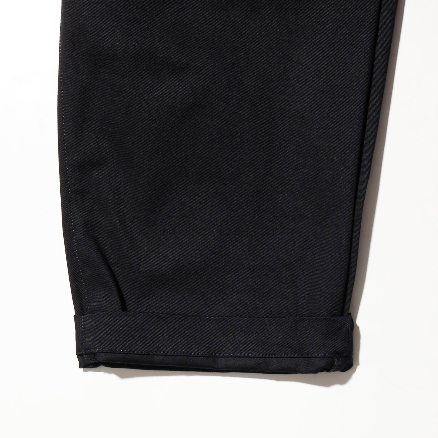 vintage cotton twill tapered trousers