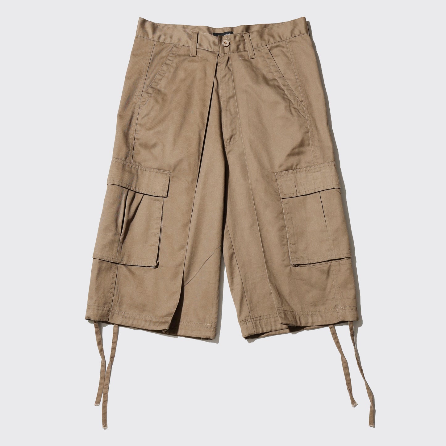 vintage center tuck bermuda cargo shorts *resized