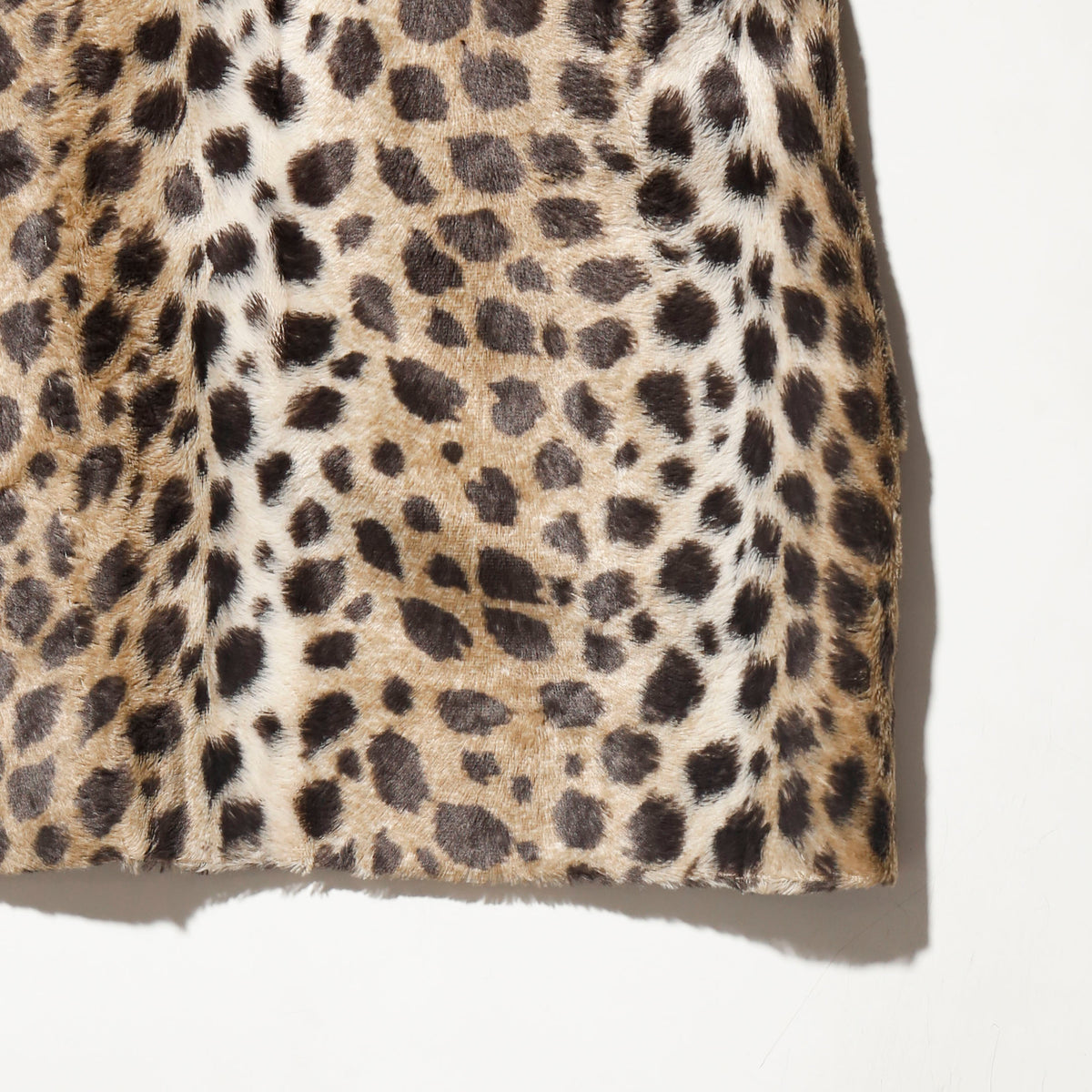 vintage faux jaguar coat