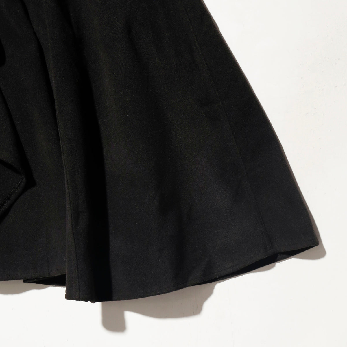 vintage drape wool dress coat