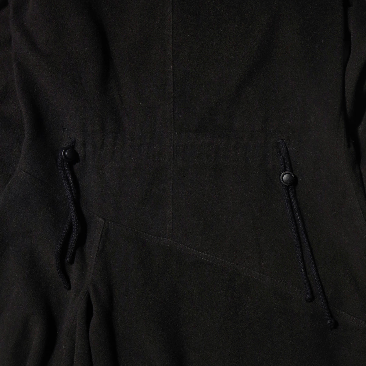 vintage drape wool dress coat
