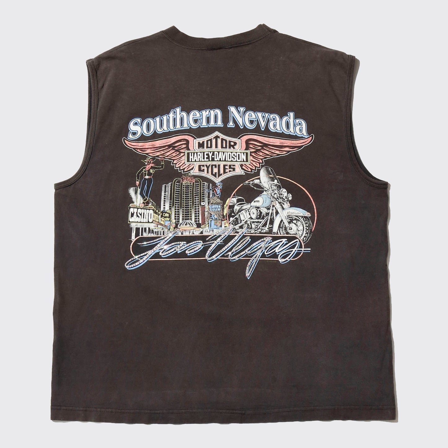 vintage just2000's harley-davidson southern nevada n/s t-shirt