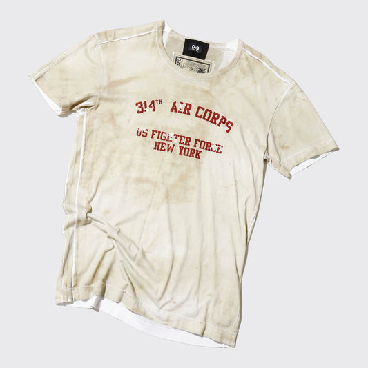 vintage Dolce&Gabbana distressed transfer t-shirt