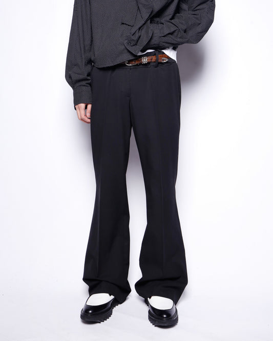 vintage low rise flare slacks