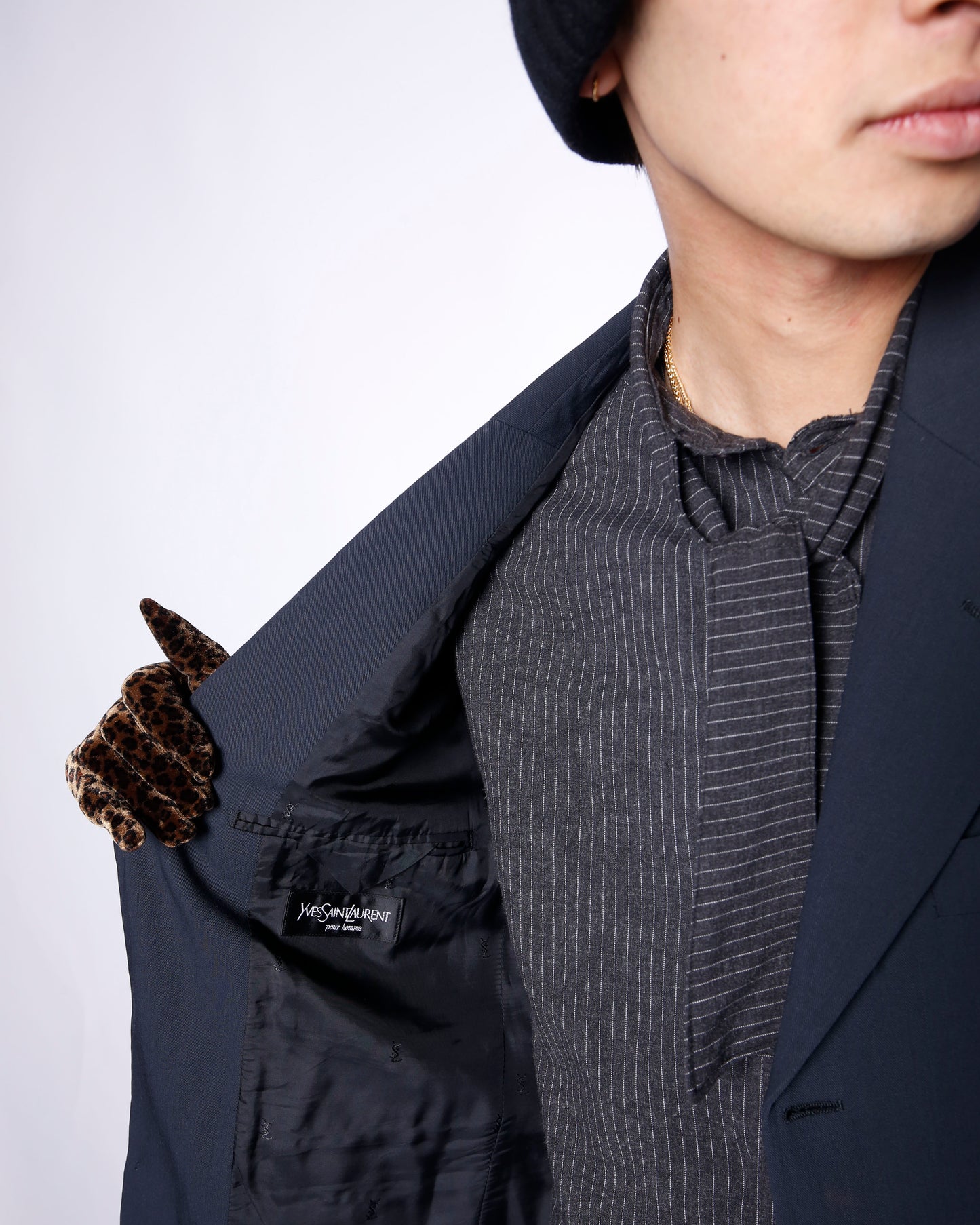 vintage 90's Yves Saint Laurent 2b single tailored jacket