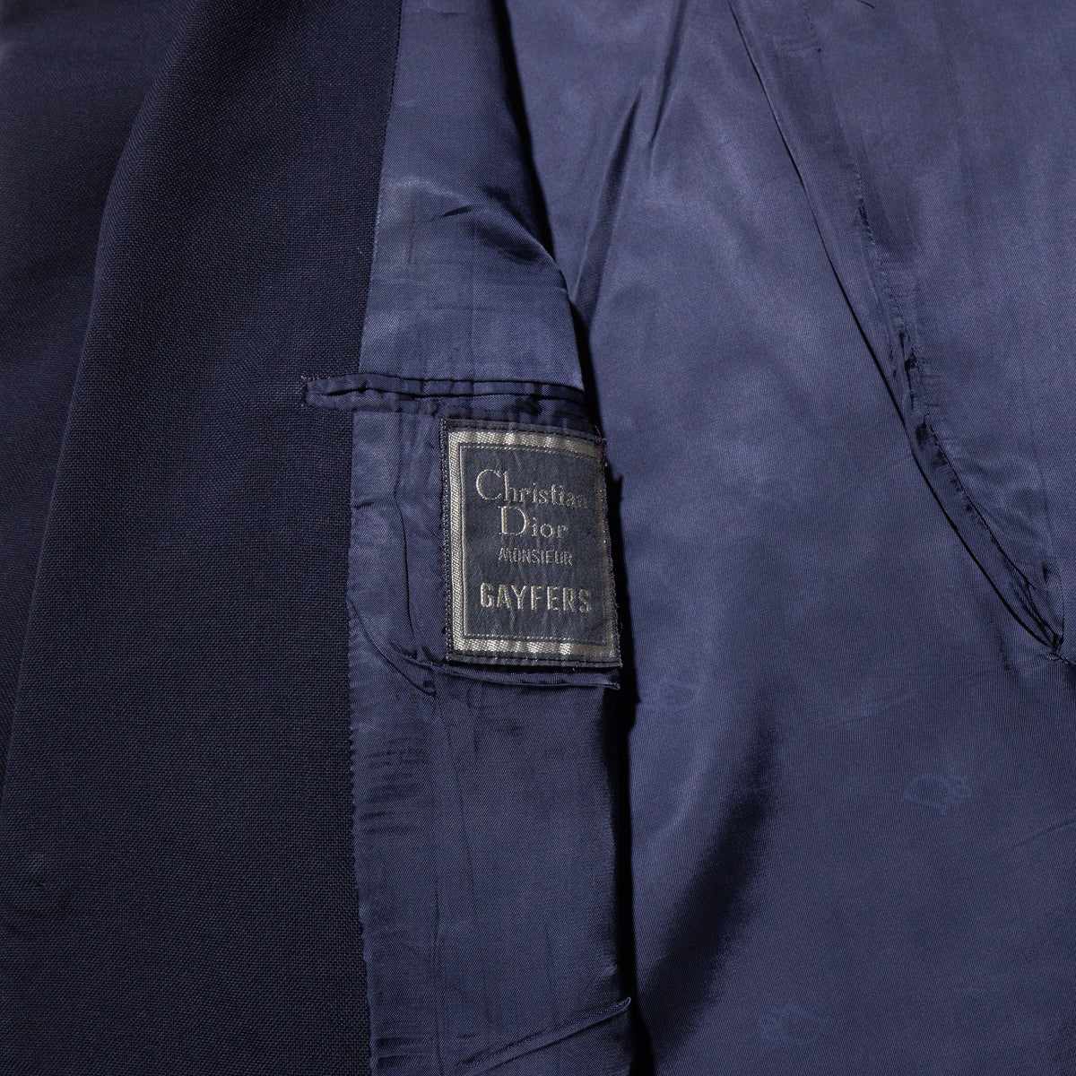 vintage 80's Christian Dior 2b blazer tailored jacket