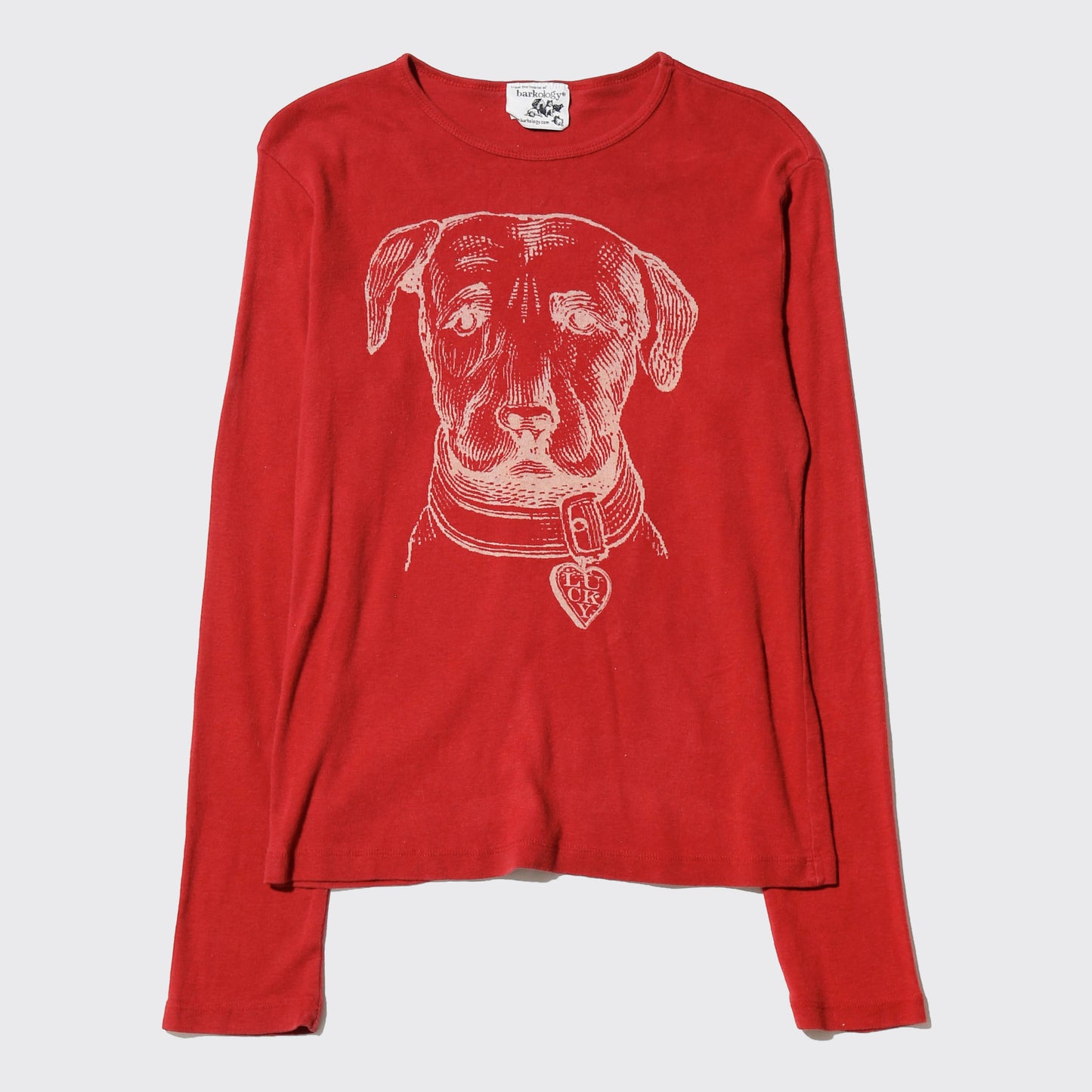 vintage "lucky" l/s cut sew