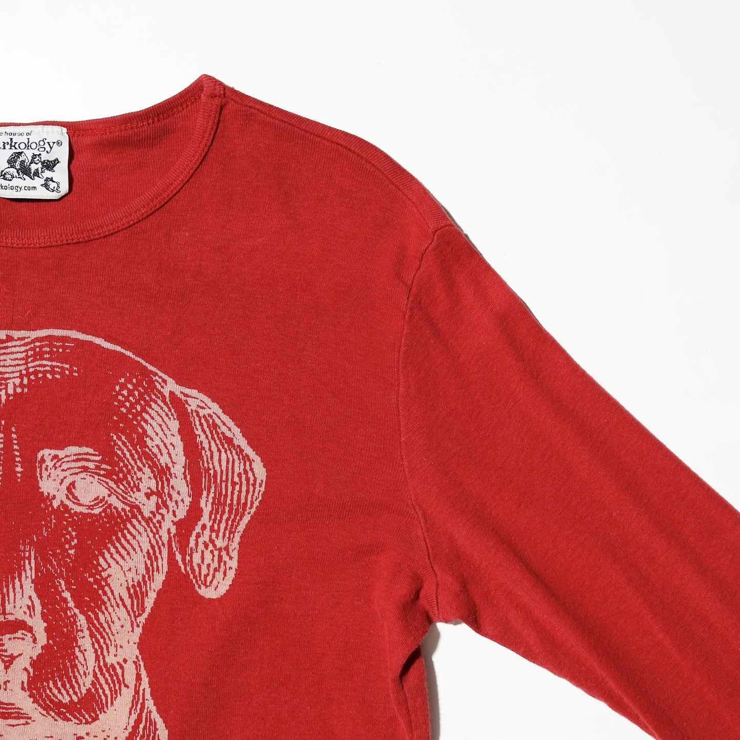 vintage "lucky" l/s cut sew