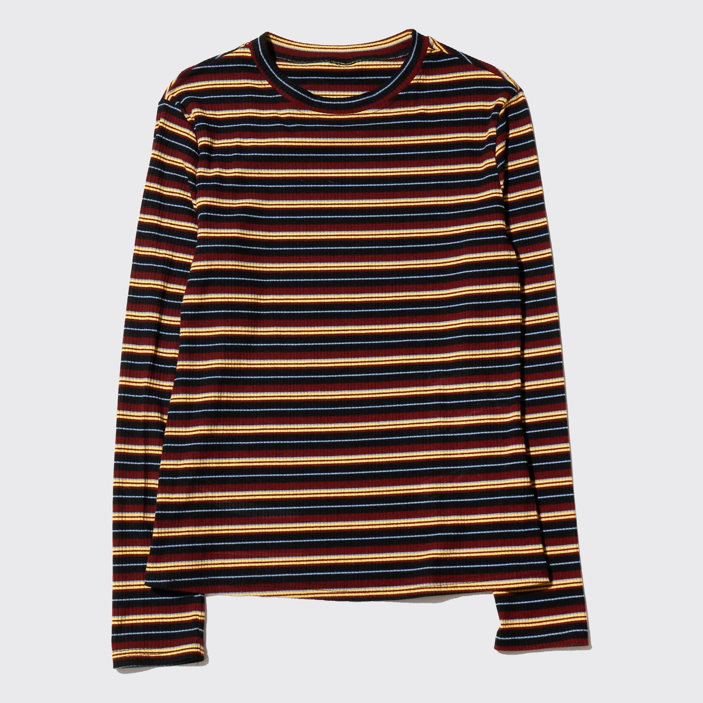 vintage border rib l/s