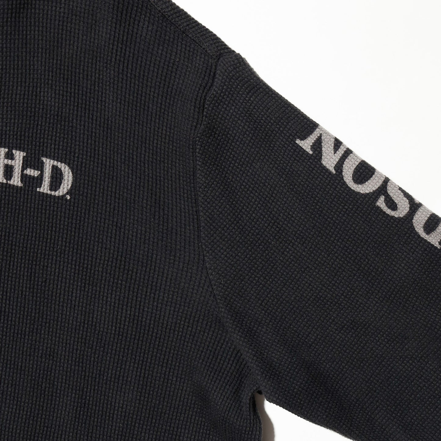 vintage 00's harley-davidson henry neck  thermal l/s