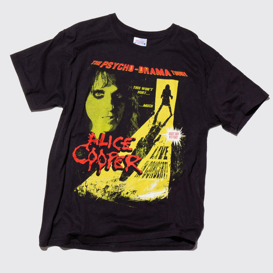 vintage 2007's Alice Cooper psycho-drama tour t-shirt