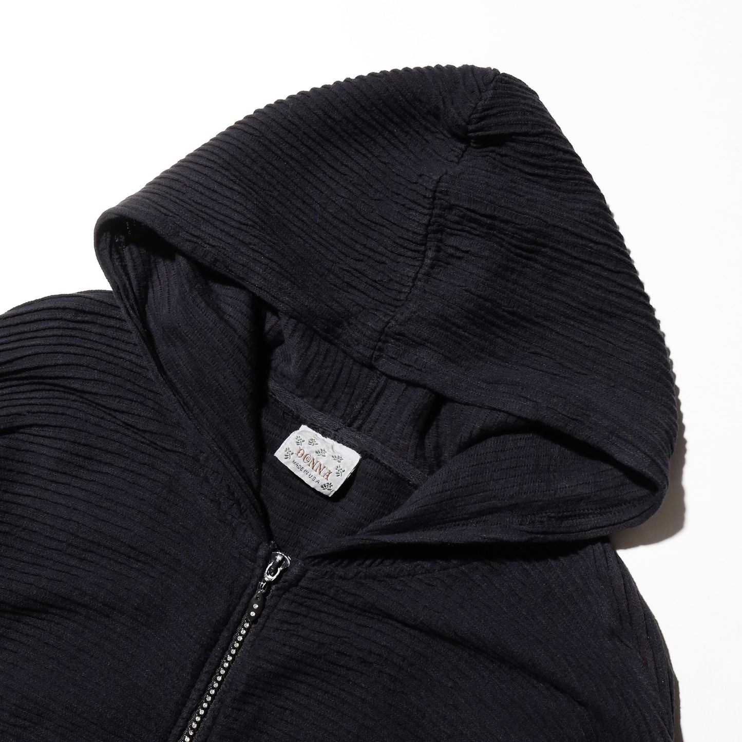 vintage linestone zip hoodie