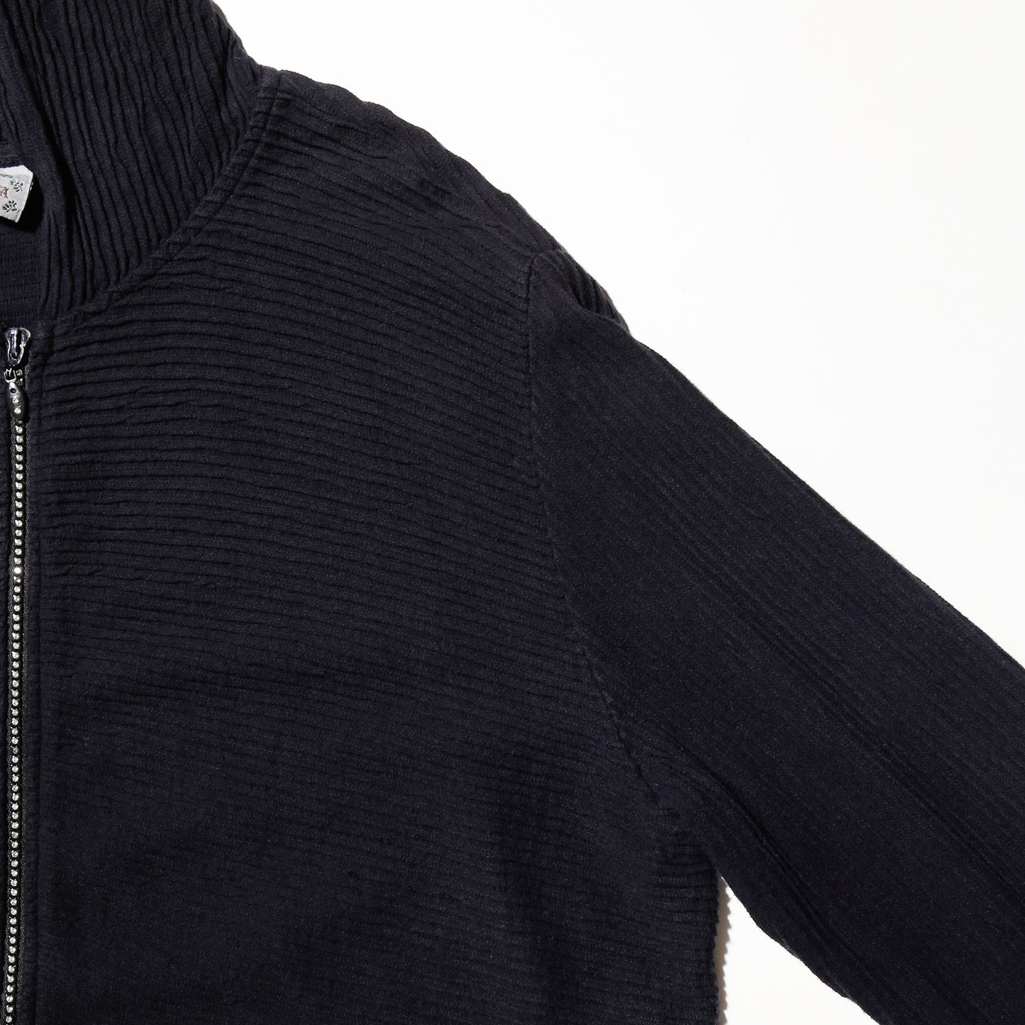 vintage linestone zip hoodie