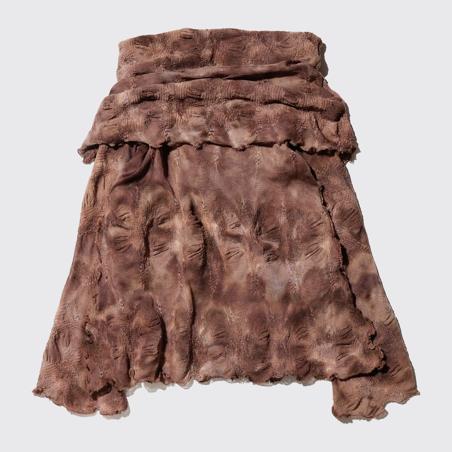 vintage acid cowl neck pullover