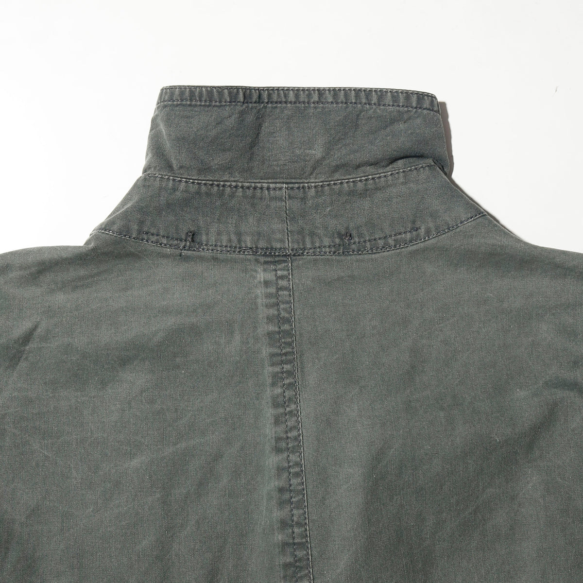 vintage euro chester field coat, with dogtag pins