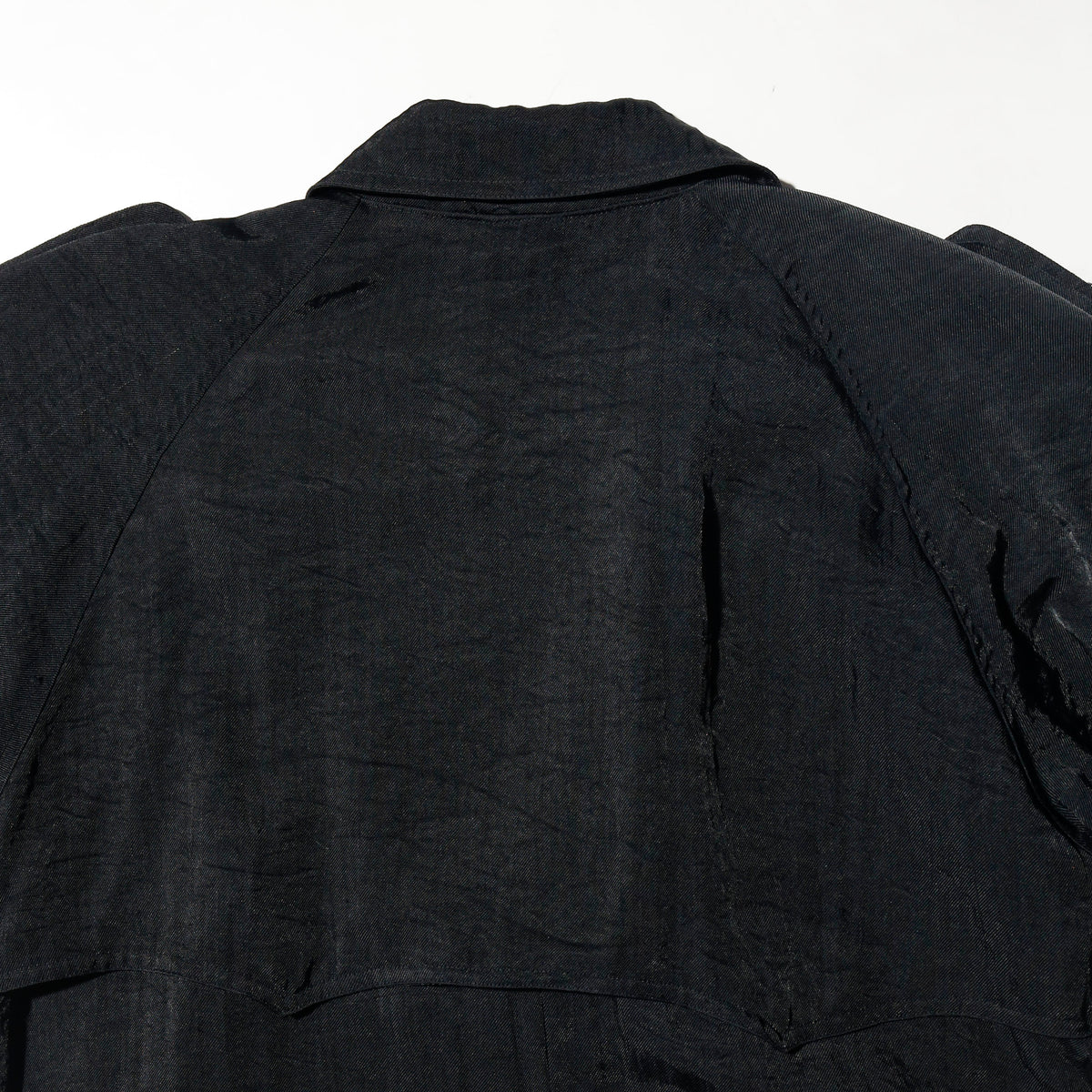 vintage 00's washer nylon long trench coat