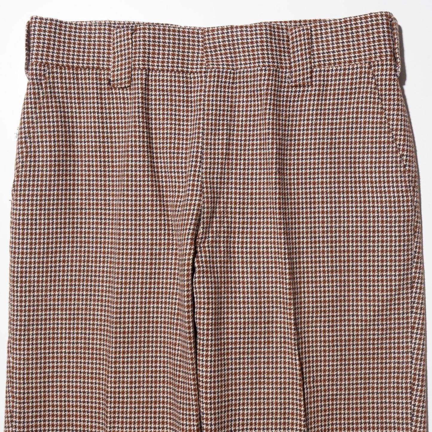 vintage 70's check slacks