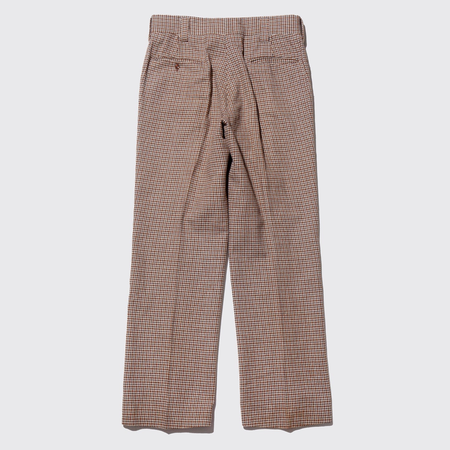 vintage 70's check slacks