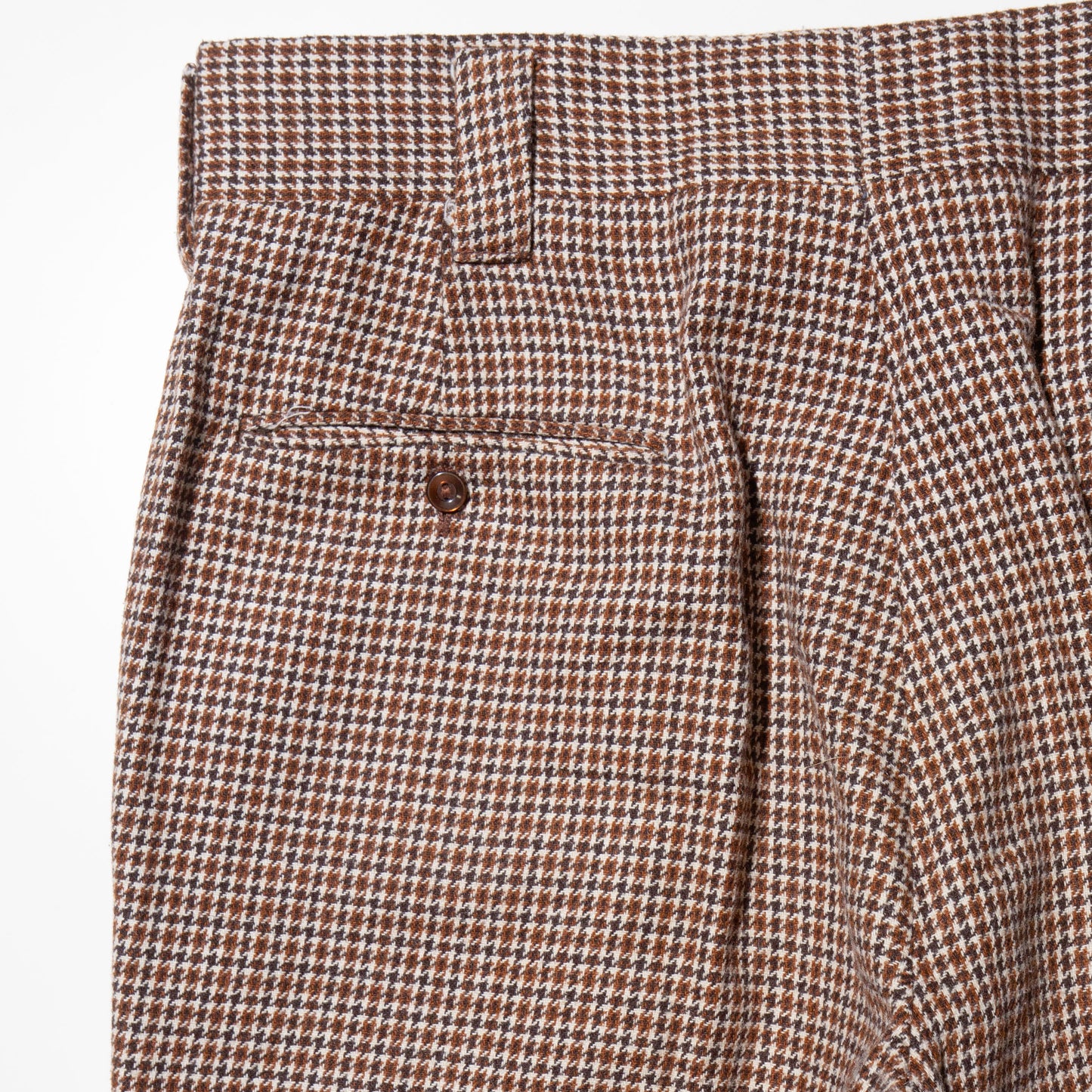 vintage 70's check slacks