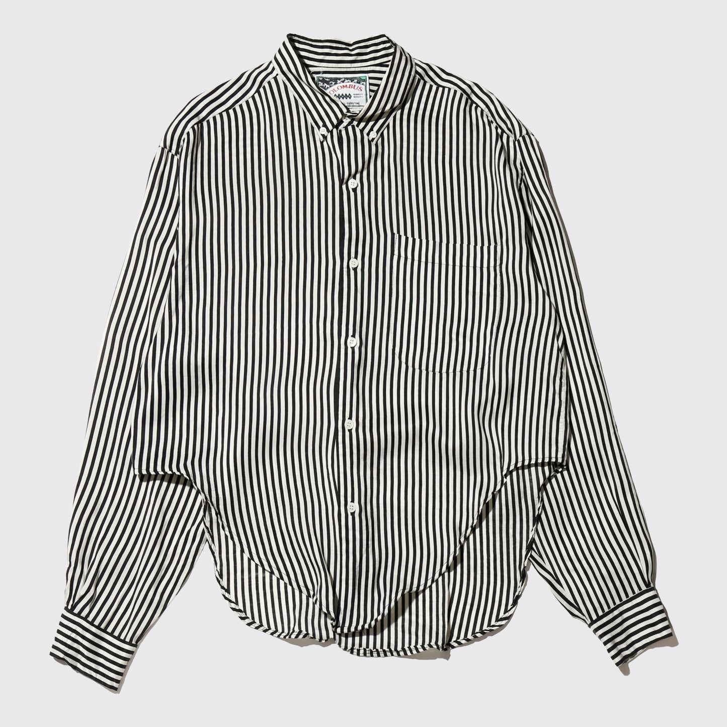 vintage stripe silk shirt