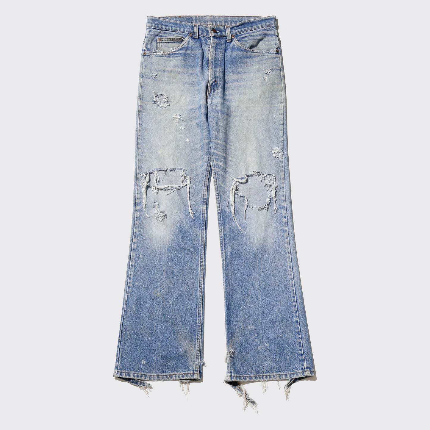 vintage 90's levi's517 crush flare jeans