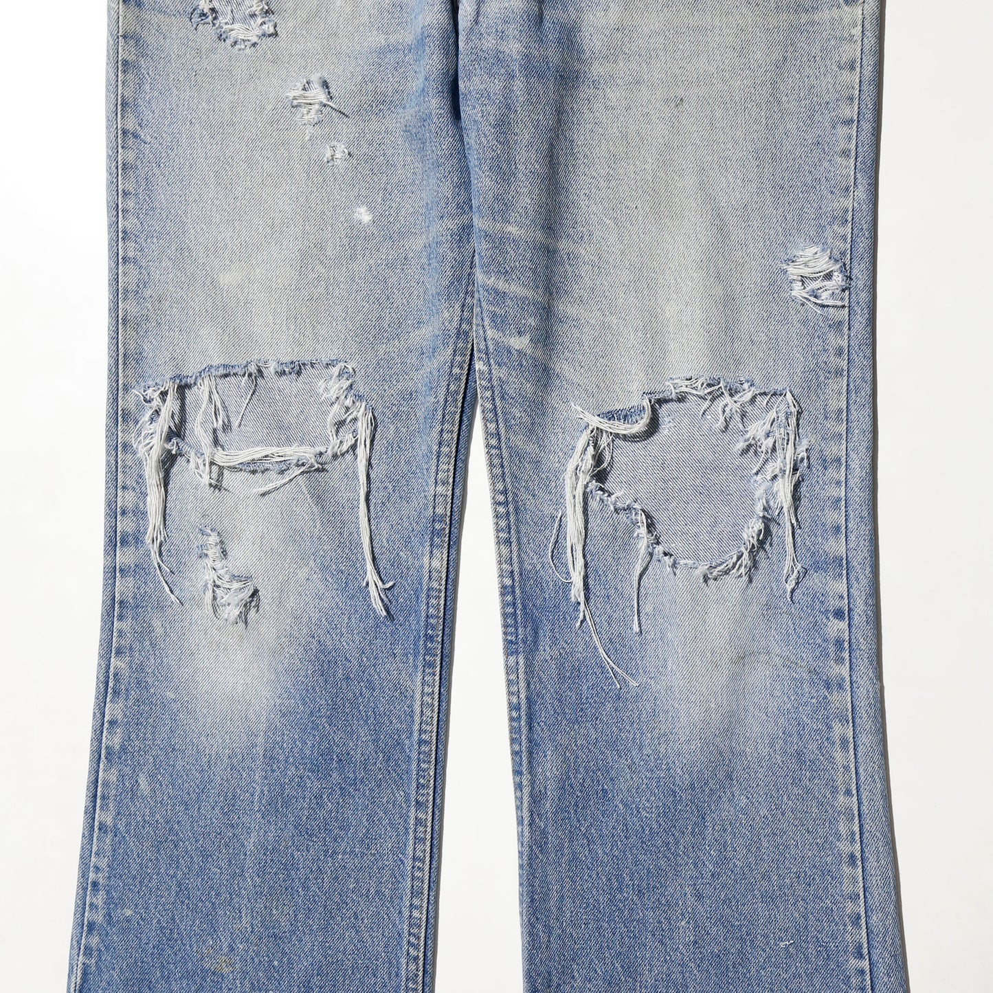 vintage 90's levi's517 crush flare jeans