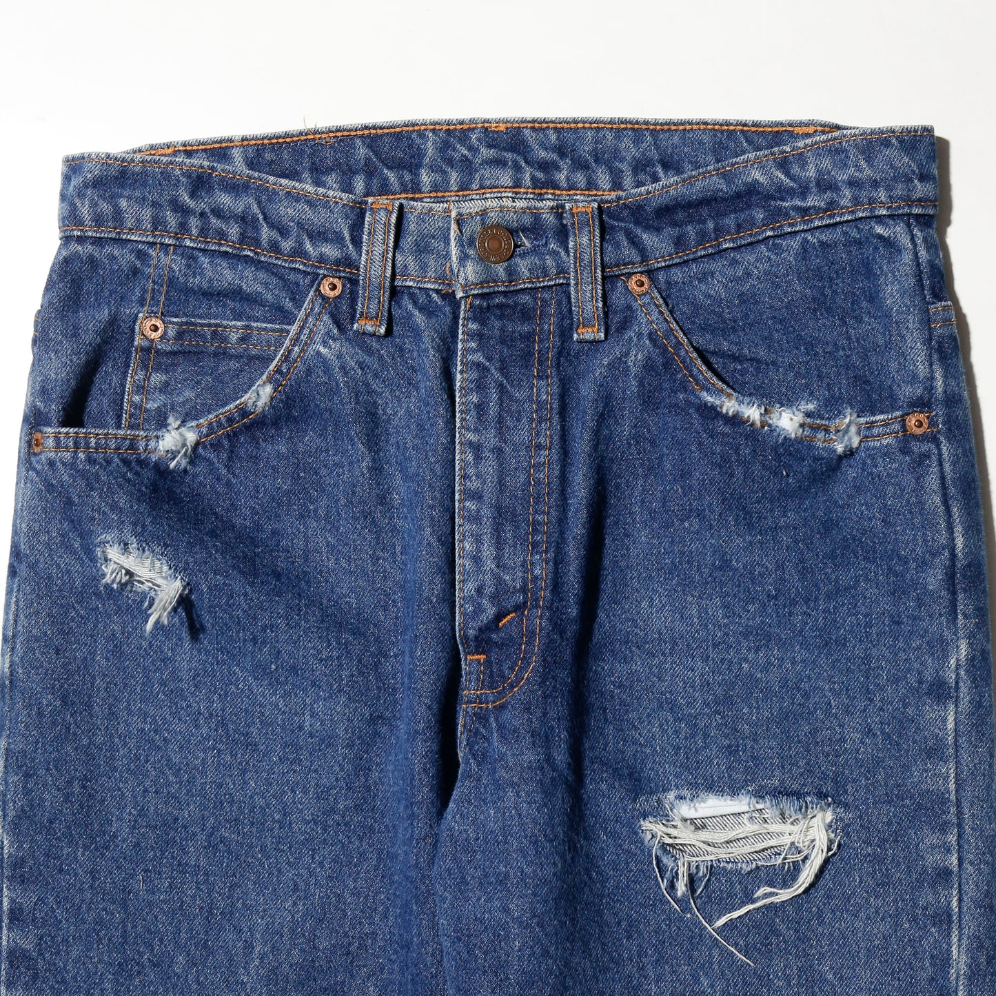 vintage 90's levi's 517 crush flare jeans