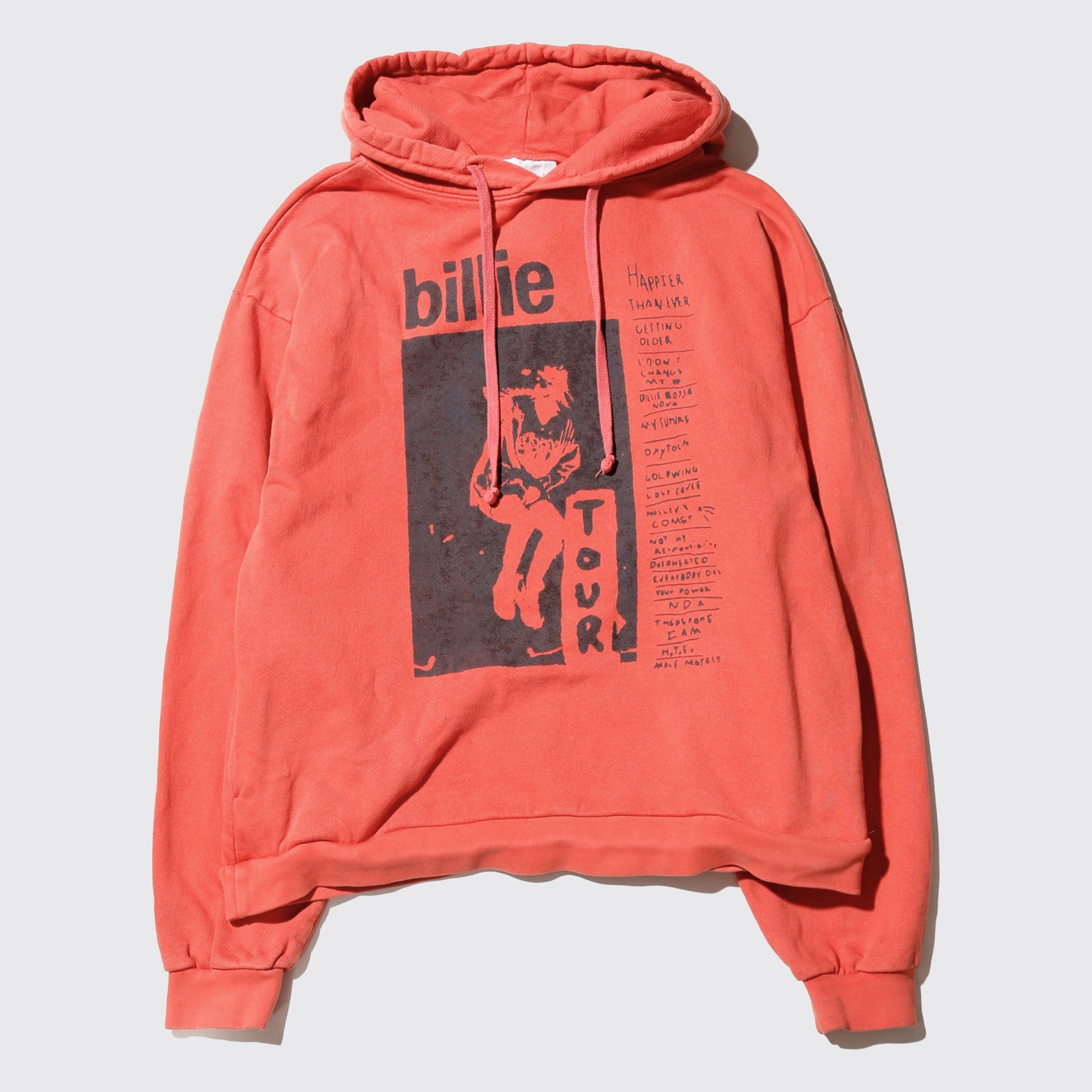 2022 Billie Eilish "happier than ever " world tour hoodie