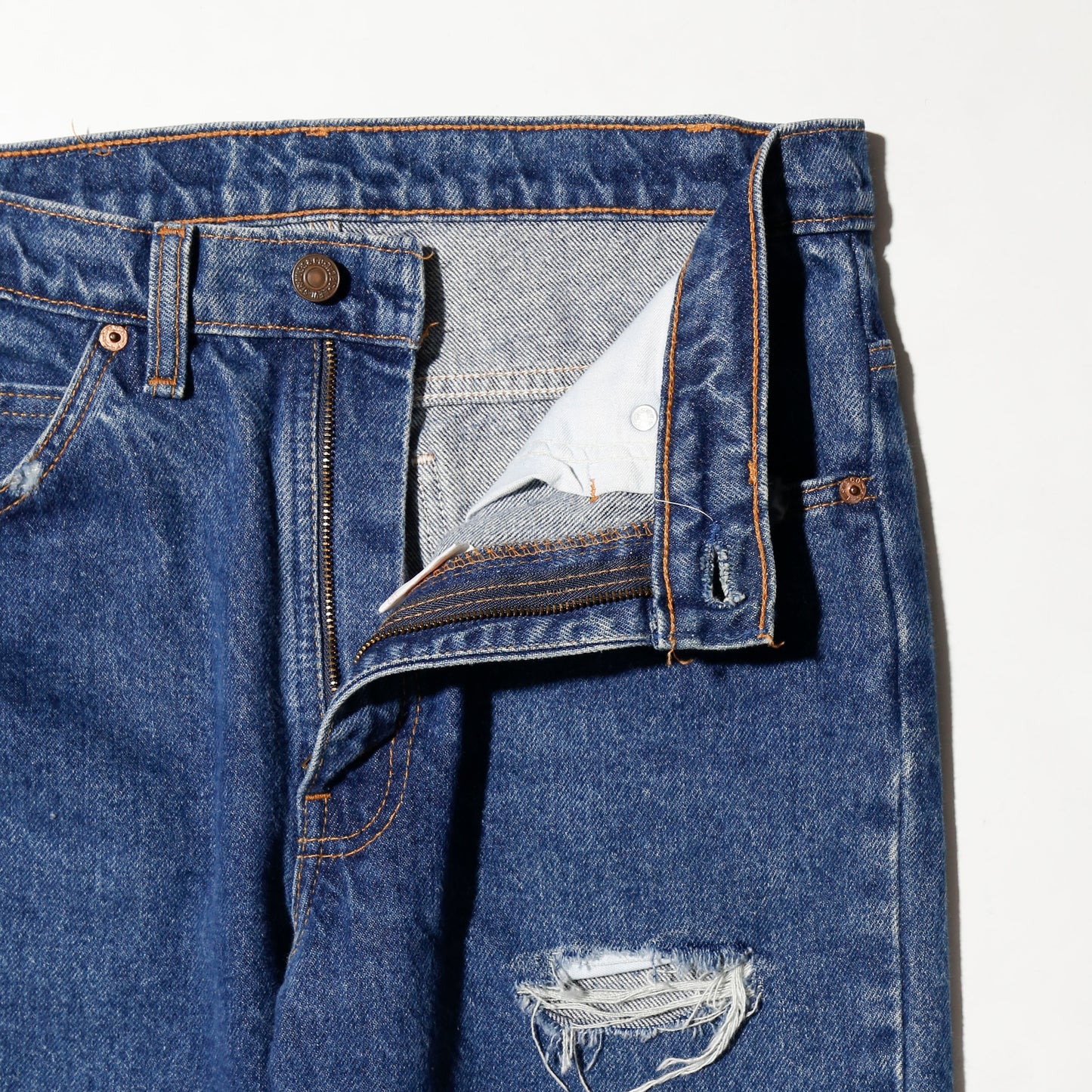 vintage 90's levi's 517 crush flare jeans