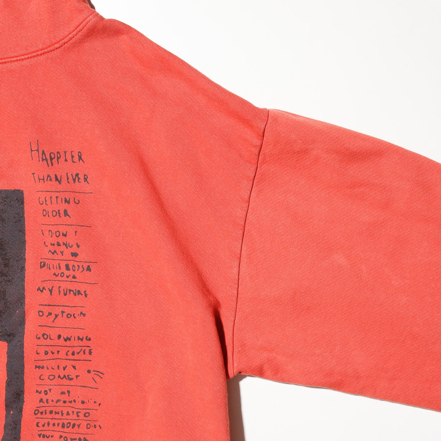 2022 Billie Eilish "happier than ever " world tour hoodie