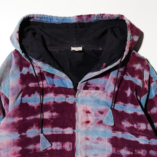 vintage psychedelic velet goa hoodie