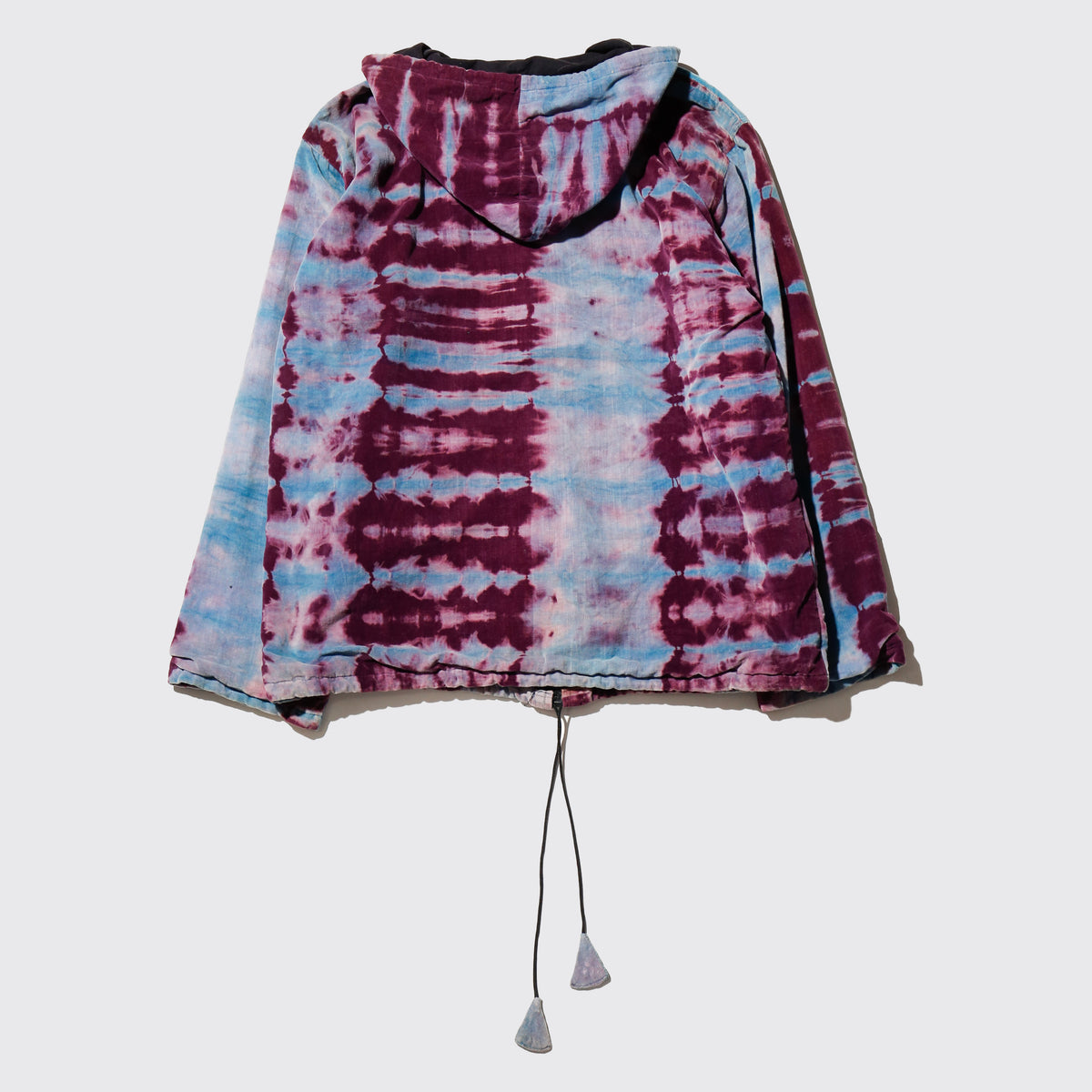 vintage psychedelic velet goa hoodie