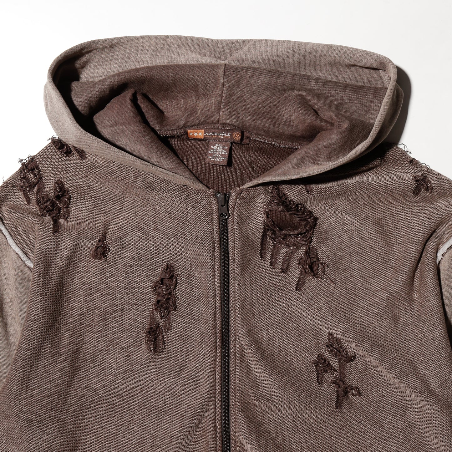 *One-off broken dust hoodie