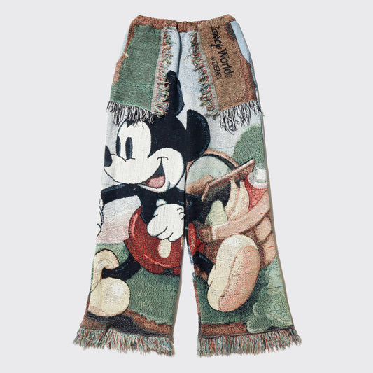 *one-off rug wide trousers , body-vintage disney