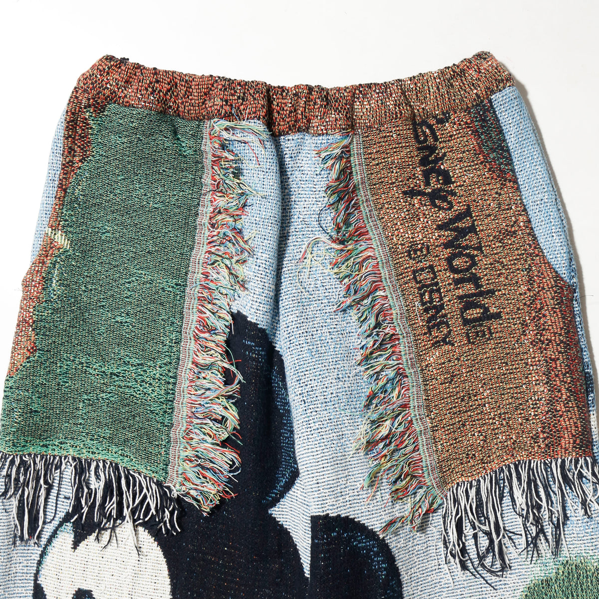 *one-off rug wide trousers , body-vintage disney