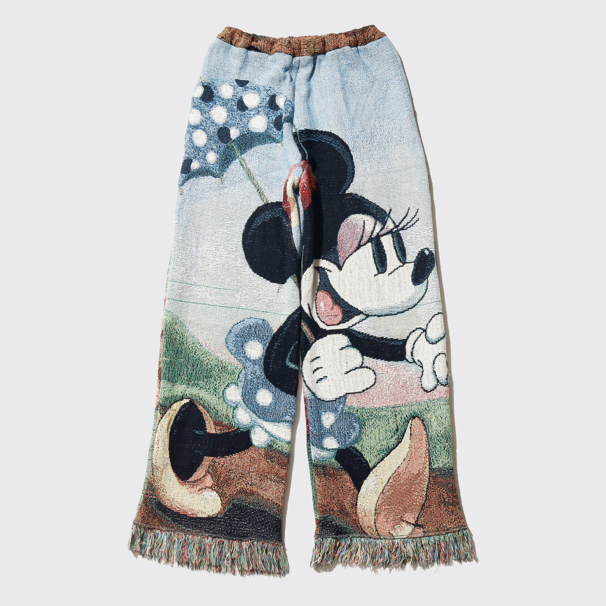 *one-off rug wide trousers , body-vintage disney
