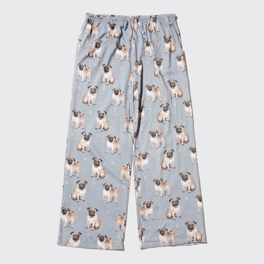 vintage pug sleeper pants